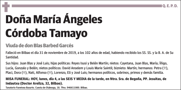 María Ángeles Córdoba Tamayo