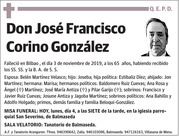 José Francisco Corino González