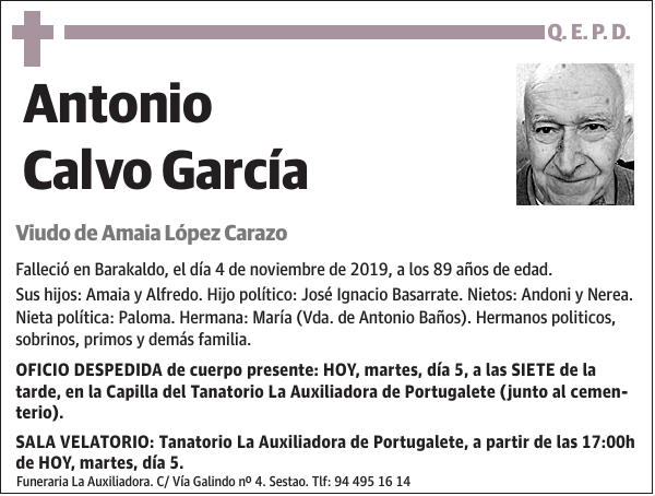 Antonio Calvo García