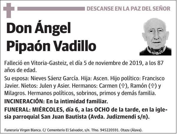 Ángel Pipaón Vadillo