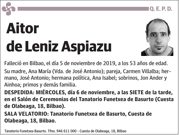 Aitor de Leniz Aspiazu