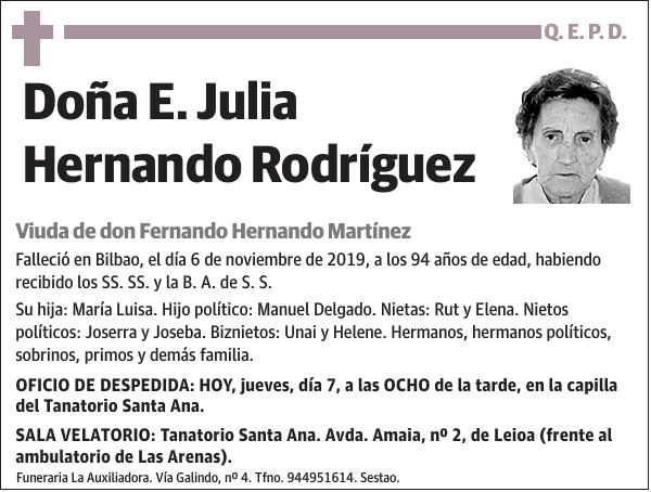 E. Julia Hernando Rodríguez