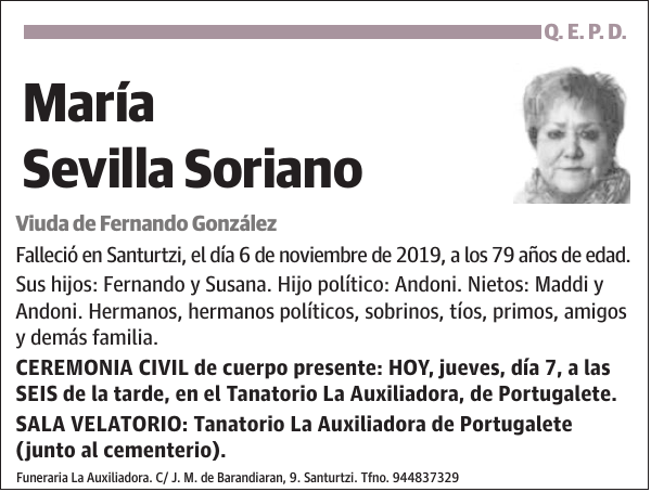 María Sevilla Soriano