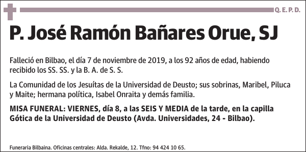 José Ramón Bañares Orue