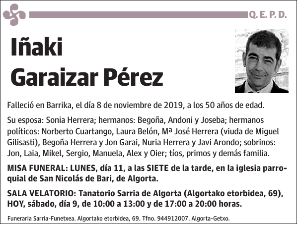 Iñaki Garaizar Pérez