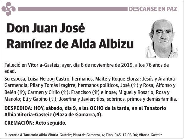 Juan José Ramírez de Alda Albizu
