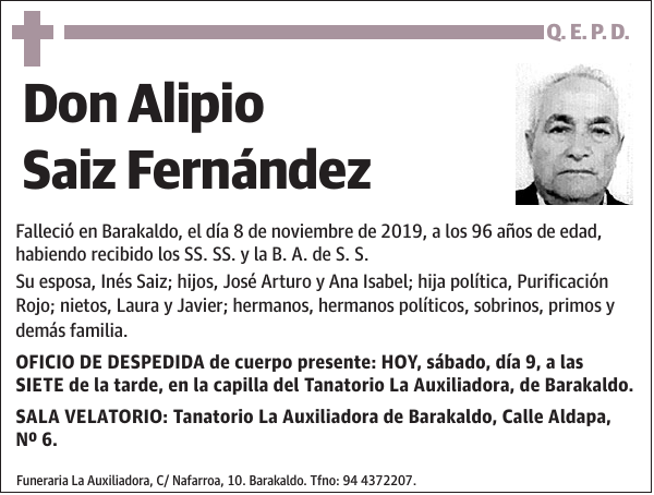 Alipio Saiz Fernández