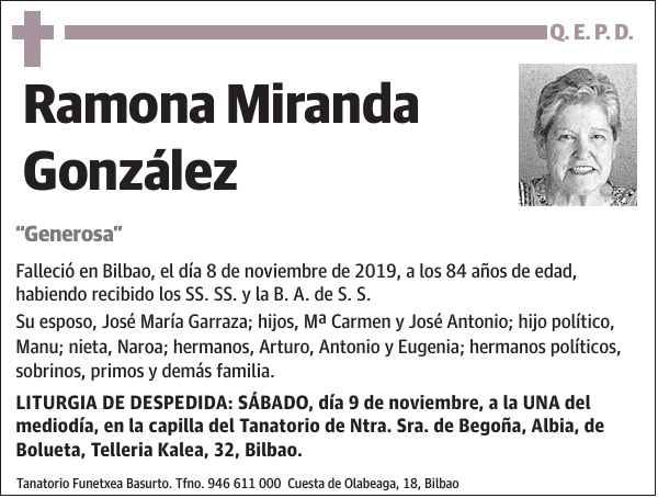 Ramona Miranda González