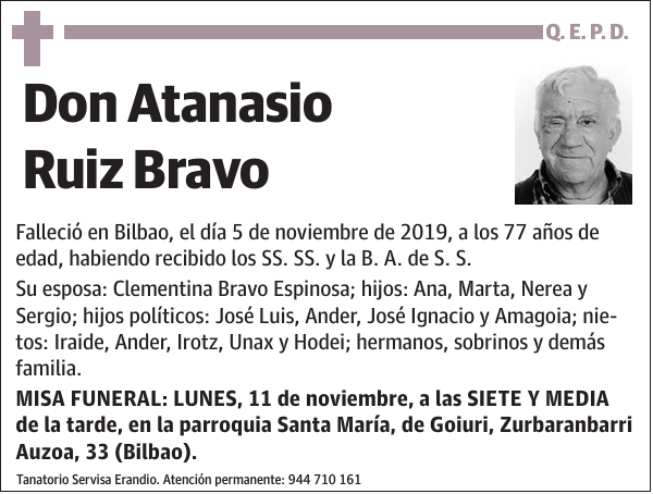 Atanasio Ruiz Bravo