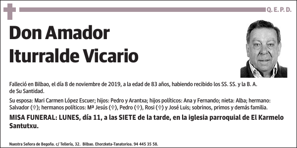 Amador Iturralde Vicario