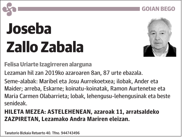 Joseba Zallo Zabala