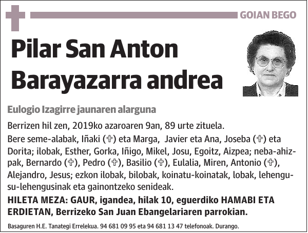 Pilar San Anton Barayazarra