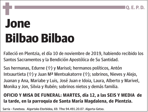 Jone Bilbao Bilbao