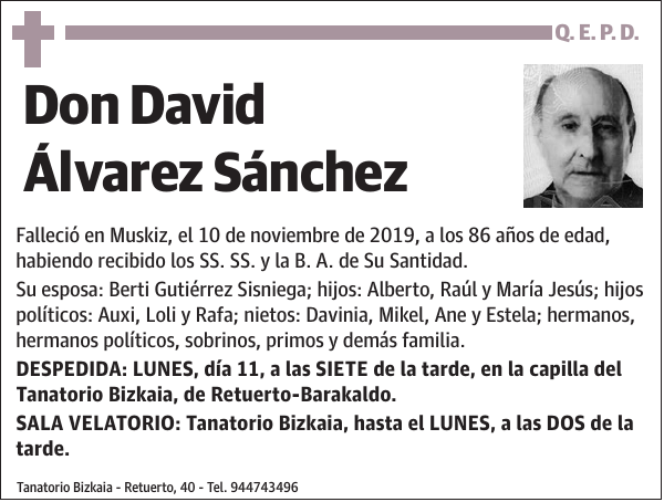 David Álvarez Sánchez