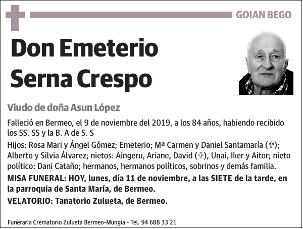 Emeterio Serna Crespo