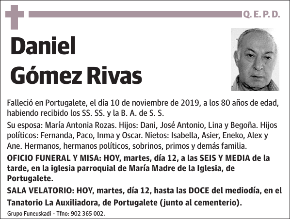 Daniel Gómez Rivas