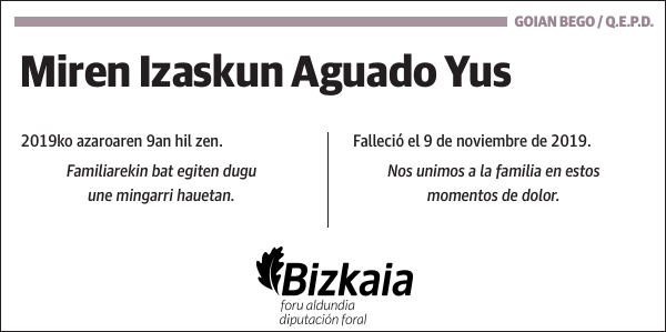 Miren Izaskun Aguado Yus