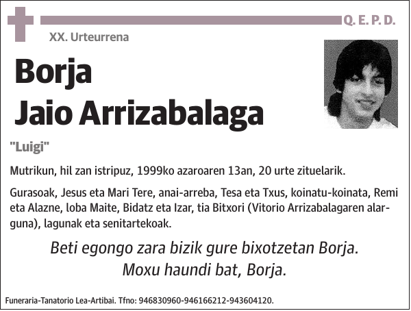 Borja Jaio Arrizabalaga