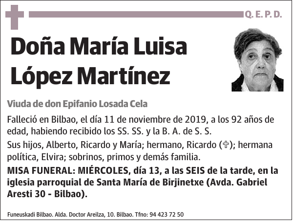 María Luisa López Martínez