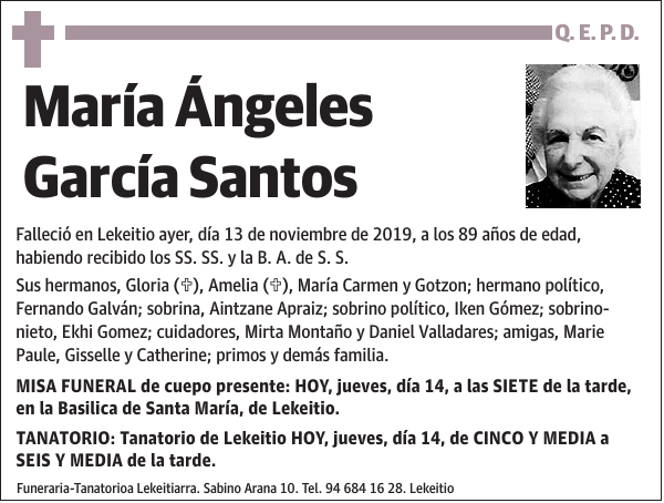 María Ángeles García Santos