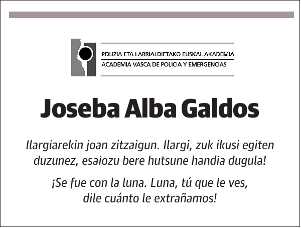 Joseba Alba Galdos