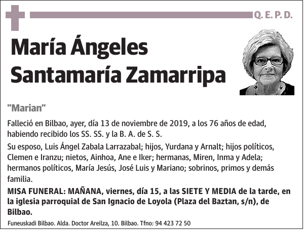 María Ángeles Santamaría Zamarripa