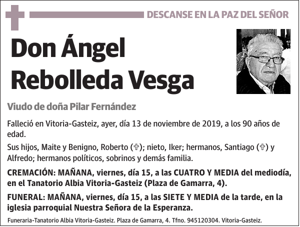 Ángel Rebolleda Vesga