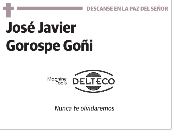 José Javier Gorospe Goñi