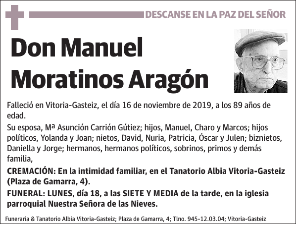 Manuel Moratinos Aragón