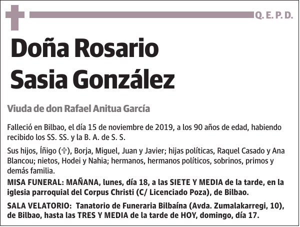 Rosario Sasia González