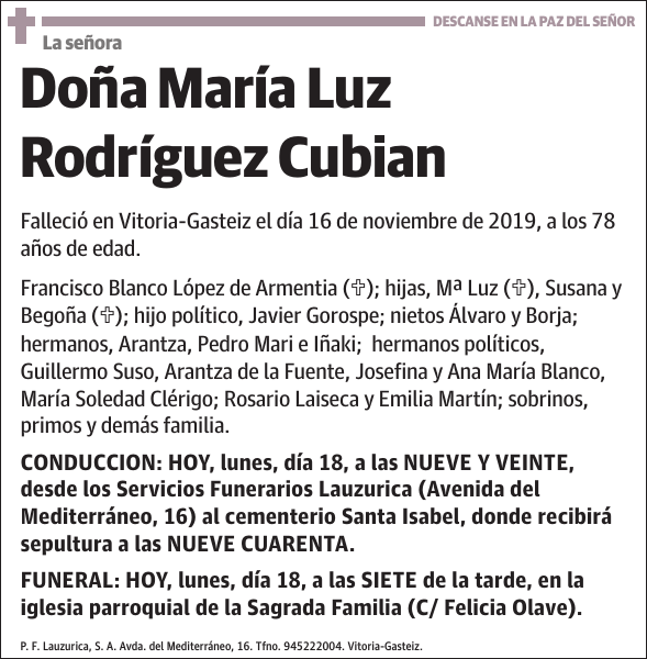 María Luz Rodríguez Cubian