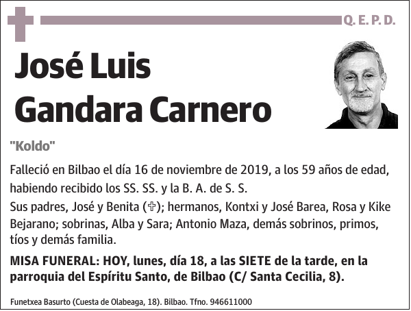 José Luis Gandara Carnero