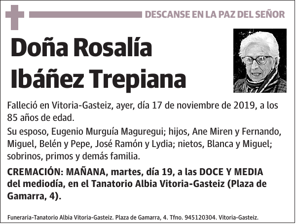 Rosalía Ibáñez Trepiana