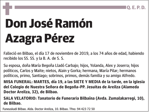 José Ramón Azagra Pérez