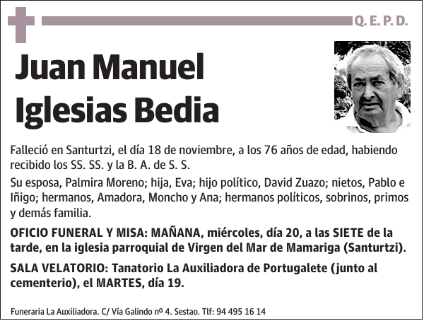 Juan Manuel Iglesias Bedia