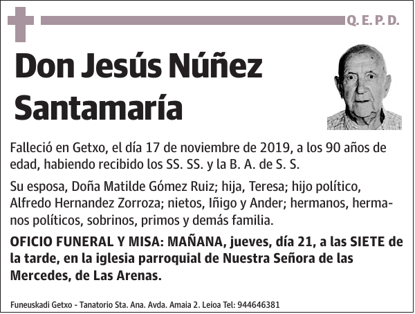 Jesús Núñez Santamaría