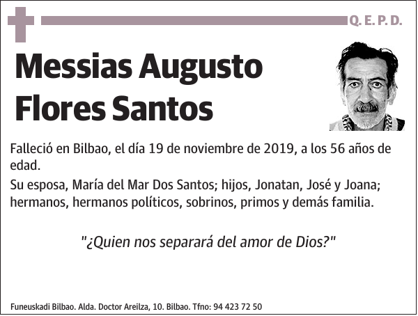 Messias Augusto Flores Santos