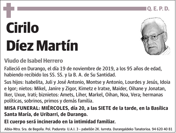 Cirilo Díez Martín