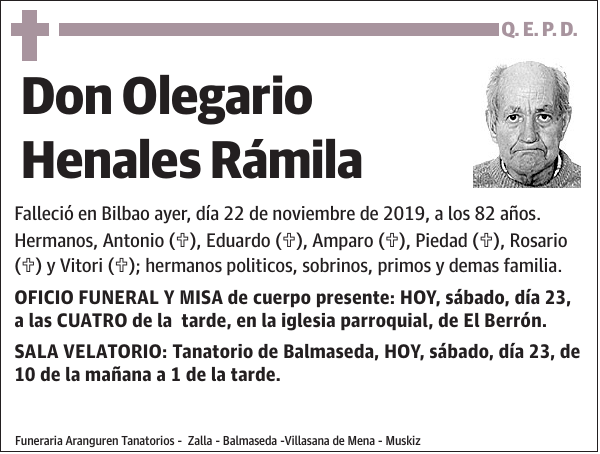 Olegario Henales Rámila