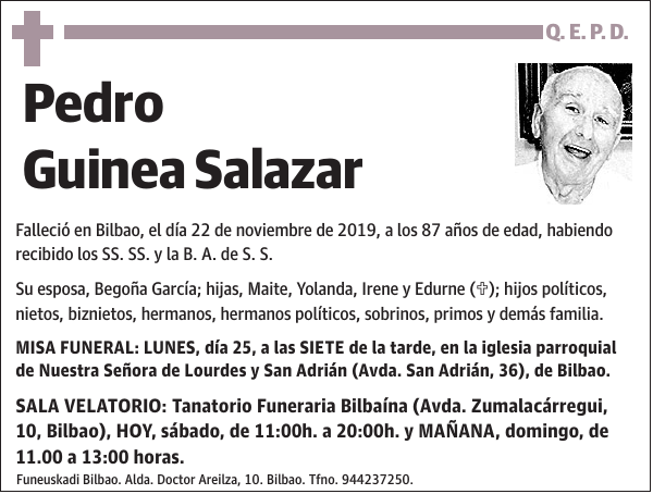 Pedro Guinea Salazar