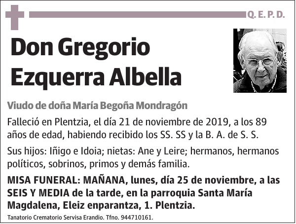 Gregorio Ezquerra Albella