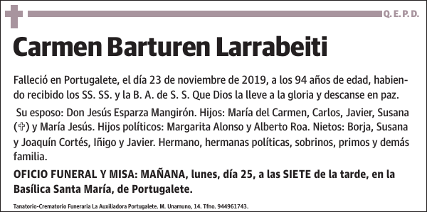 Carmen Barturen Larrabeiti