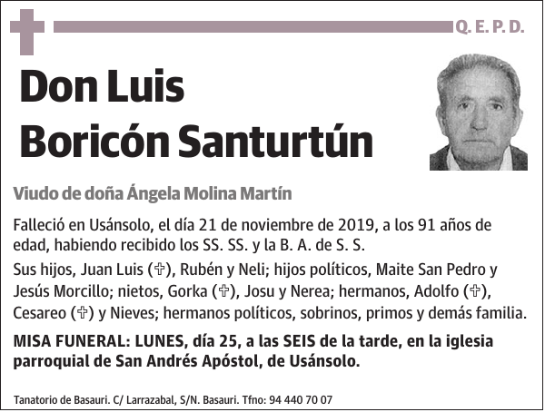 Luis Boricón Santurtún