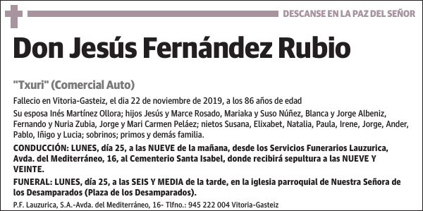 Jesús Fernández Rubio