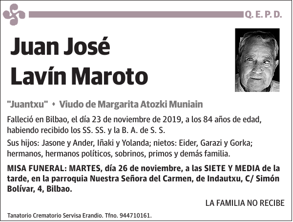 Juan José Lavín Maroto