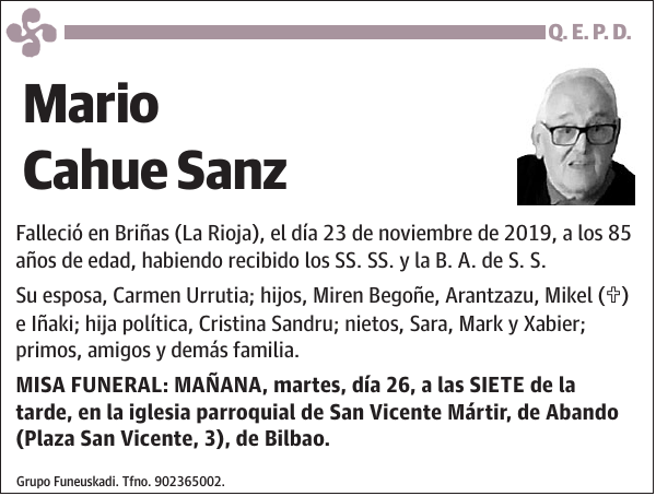 Mario Cahue Sanz