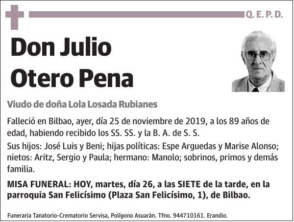 Julio Otero Pena