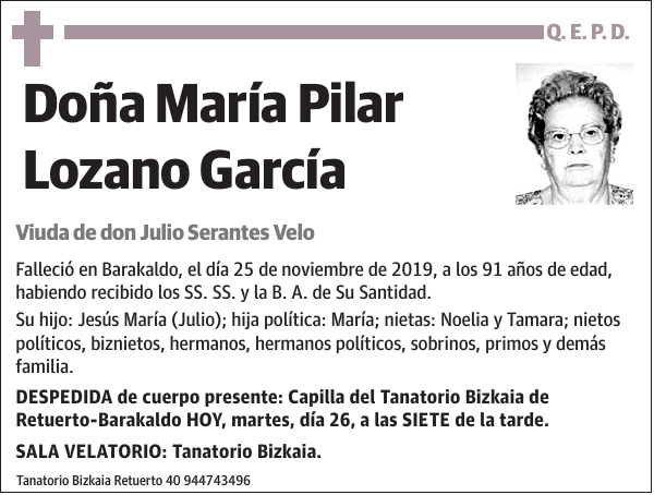 María Pilar Lozano García