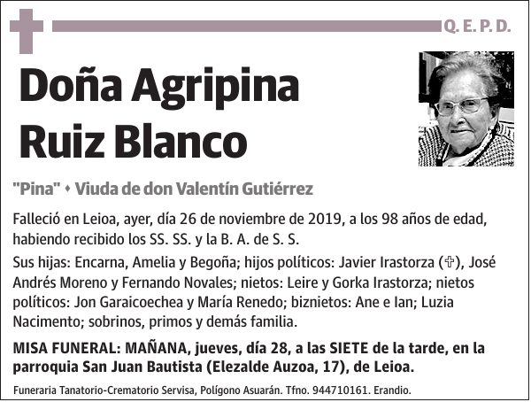 Agripina Ruiz Blanco