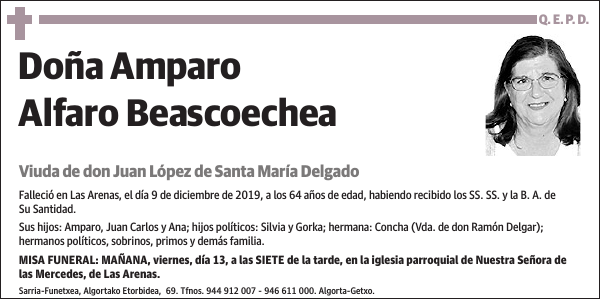 Amparo Alfaro Beascoechea